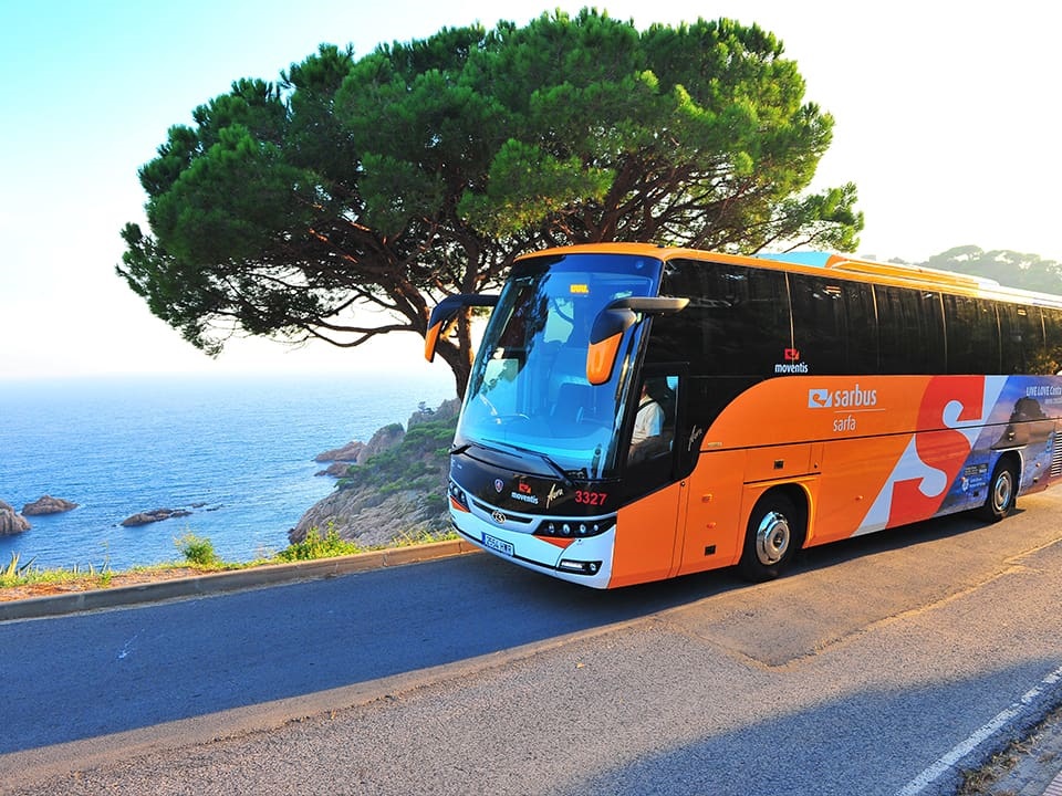 Costa Brava en bus