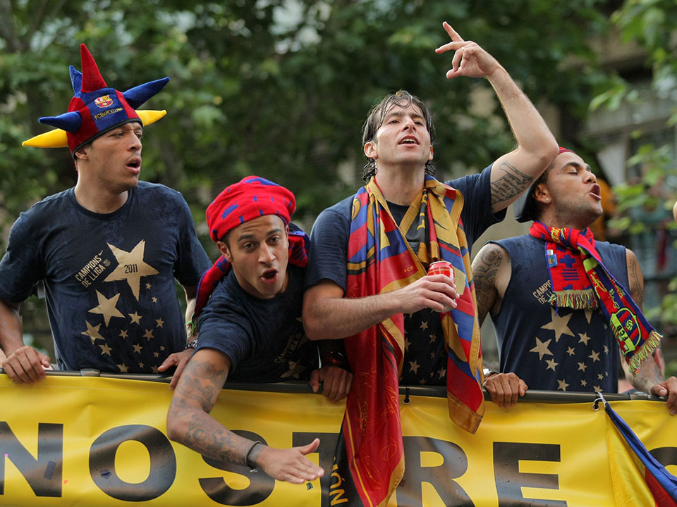 Vivir los éxitos del Barça en el Camp Nou