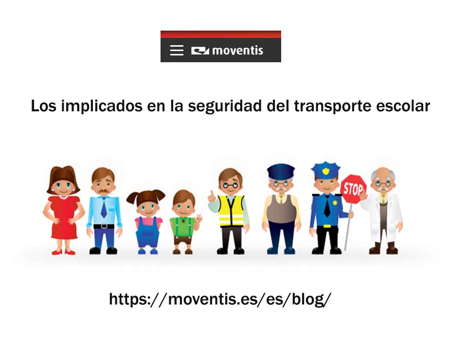 Los implicados en la seguridad en el transporte escolar