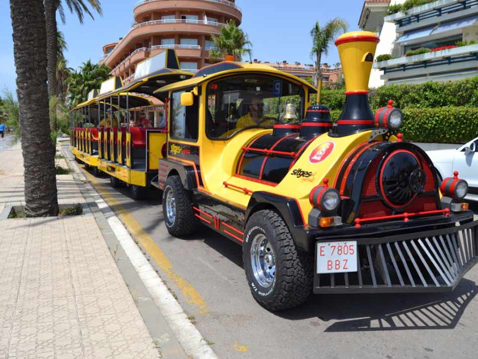 Tren turístico Sitges