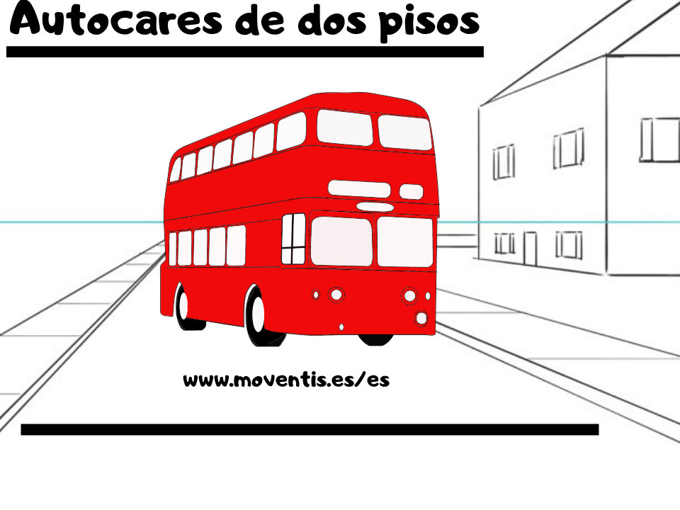 La comodidad de un autocar de dos pisos