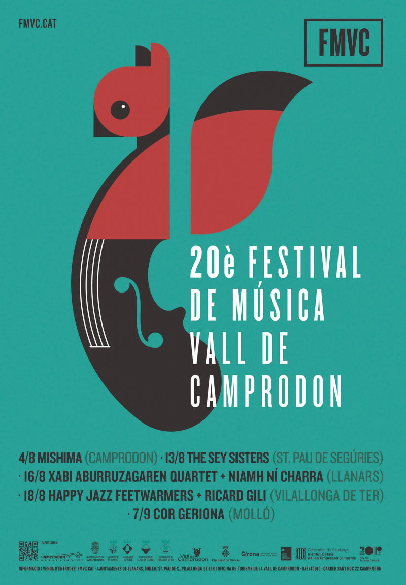 Cartel Festival Música Valle de Camprodon