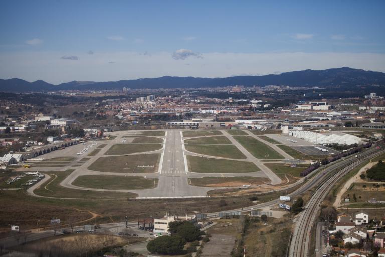 Foto aeropuerto de Sabadell. Foto: Diari de Sabadell Foto aeropuerto de Sabadell. Foto: Diari de Sabadell