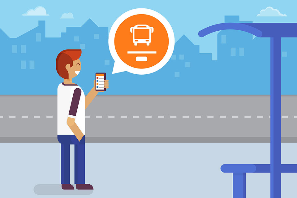 La app mejora el transporte de viajeros en autobús