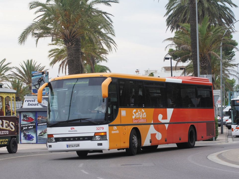 Los autobuses MOVENTIS te llevan a la Costa Brava