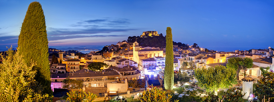 Begur, vista nocturna