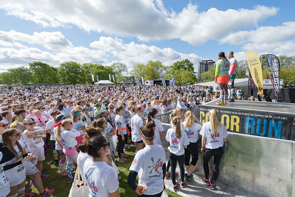 Festival Zone en Color Run Barcelona