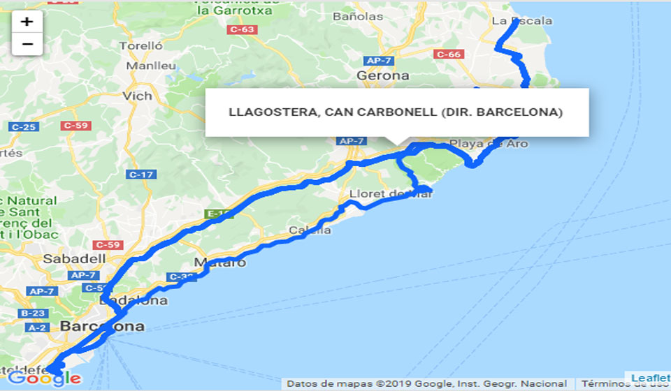 Las líneas de autobús de Moventis