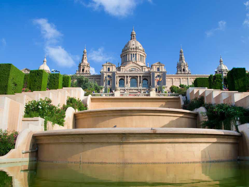 Museo de Arte de Catalunya en Montjuic