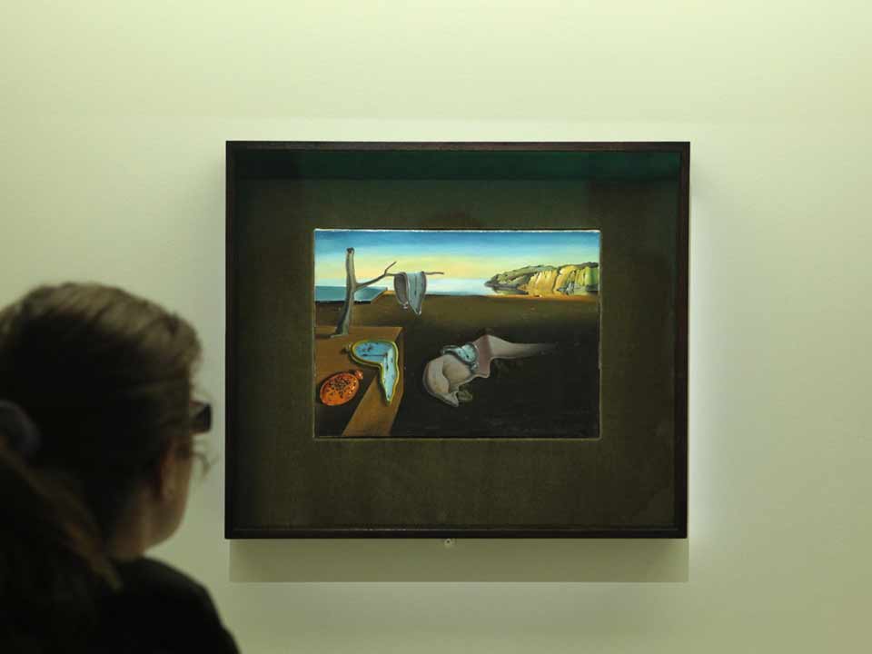 Visita a un cuadro de Dali