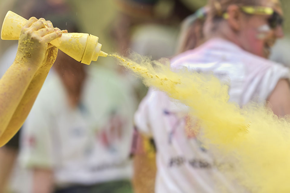 La Color Run es una explosión de colores