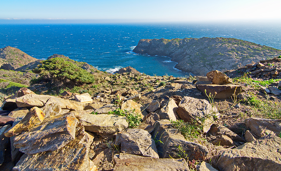 Cabo de Creus en la Costa Brava