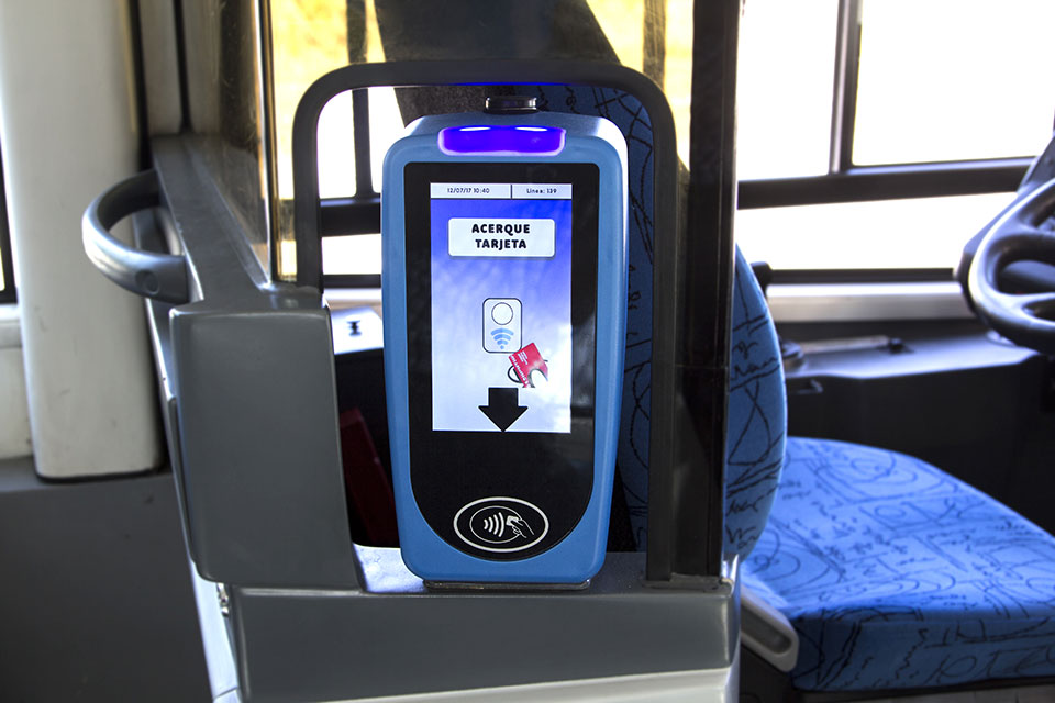 Tarjeta de Transporte público inteligente